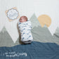 Lulujo Baby's First Year™ Blanket & Cards Set - I Move Mountains - Laadlee