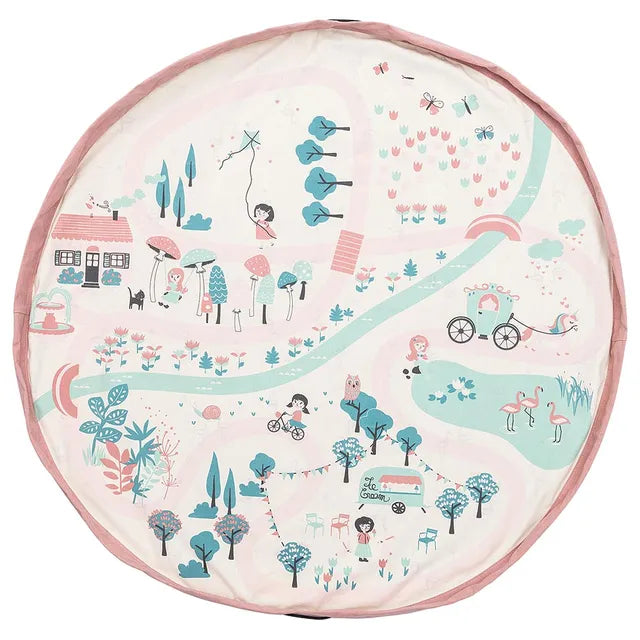 Play & Go Playmat & Storage Bag - Walk In A Park - Laadlee