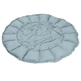 Play & Go Bloom Organic Playmat and Storage Bag - Dusty Blue - Laadlee