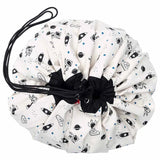 Play & Go Playmat & Storage Bag - Space Glow In The Dark - Laadlee