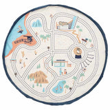 Play & Go Playmat & Storage Bag - L.A. Road Map - Laadlee