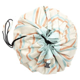Play & Go Playmat & Storage Bag - Outdoor Stripes - Laadlee