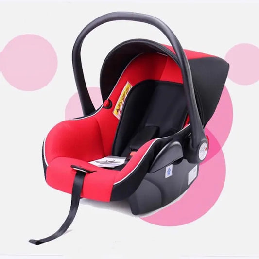 Pikkaboo Infant Car Seat - Red - Laadlee