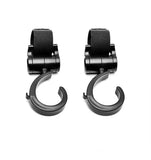 Pikkaboo - 2pcs Multi Purpose 360 Swivel Hooks - Black - Laadlee