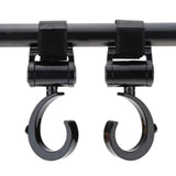 Pikkaboo - 2pcs Multi Purpose 360 Swivel Hooks - Black - Laadlee