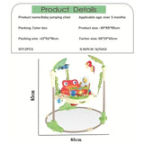Pikkaboo Musical Frog Baby Jumperoo - Laadlee