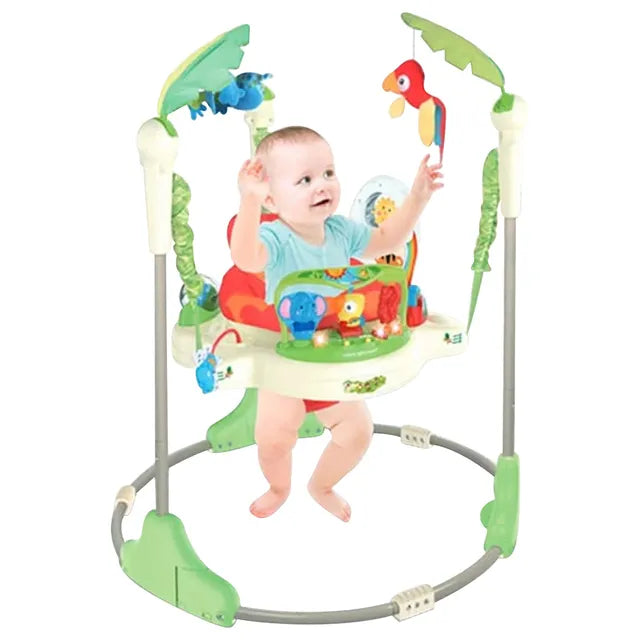 Pikkaboo Musical Frog Baby Jumperoo - Laadlee
