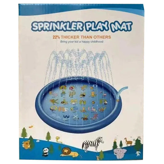 Pikkaboo Splash & Sprinkler Outdoor Inflatable Water Pad - Laadlee