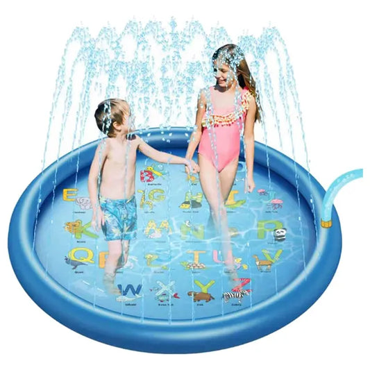 Pikkaboo Splash & Sprinkler Outdoor Inflatable Water Pad - Laadlee