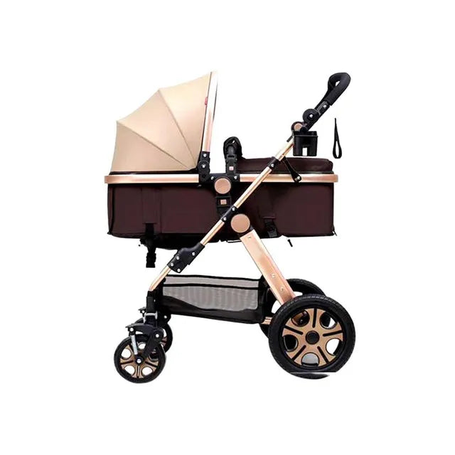 Pikkaboo - 4in1 Luxury Stroller Travel System - Beige - Laadlee