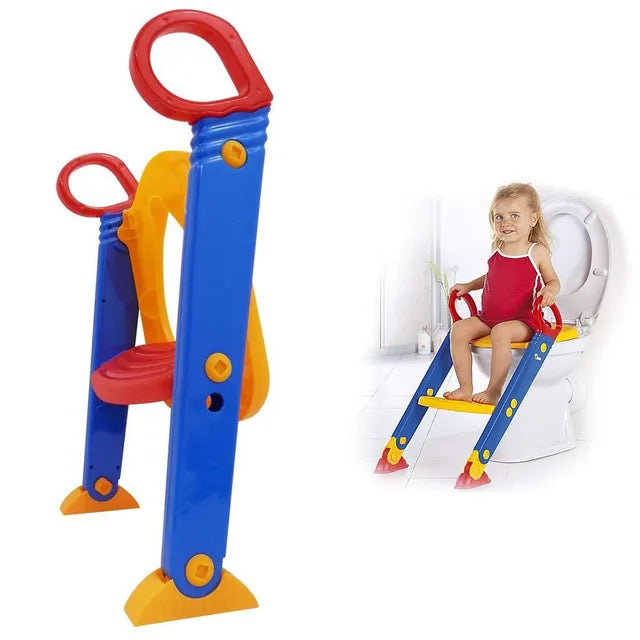 Pikkaboo Potty Trainer Seat with Ladder  - Laadlee