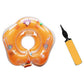 Pikkaboo - Iswimsafe Infant Neck Floater Orange with Inflator - Laadlee