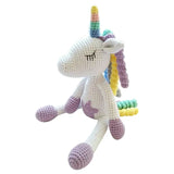 Pikkaboo Snuggle & Play Crocheted Unicorn - Laadlee