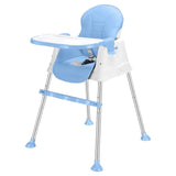 Pikkaboo European Standard All-in-One High Chair for Babies - Blue - Laadlee
