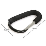 Pikkaboo Universal Non-Slip Metal Stroller Hook - Black - Laadlee