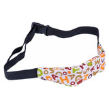 Pikkaboo NapSafe Car Head Support - ABC Brown - Laadlee