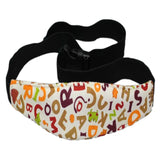 Pikkaboo NapSafe Car Head Support - ABC Brown - Laadlee