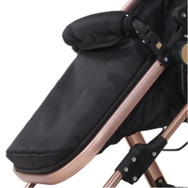 Pikkabo- 3in1 Luxury Pram Stroller-Black - Laadlee