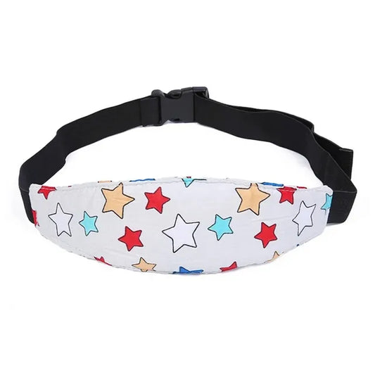 Pikkaboo NapSafe Car Head Support - Colorful Stars - Laadlee