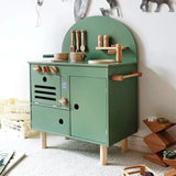 Woody Buddy - Vintage Kitchen - Green - Laadlee