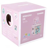 Woody Buddy - Activity Cube - Pink - Laadlee