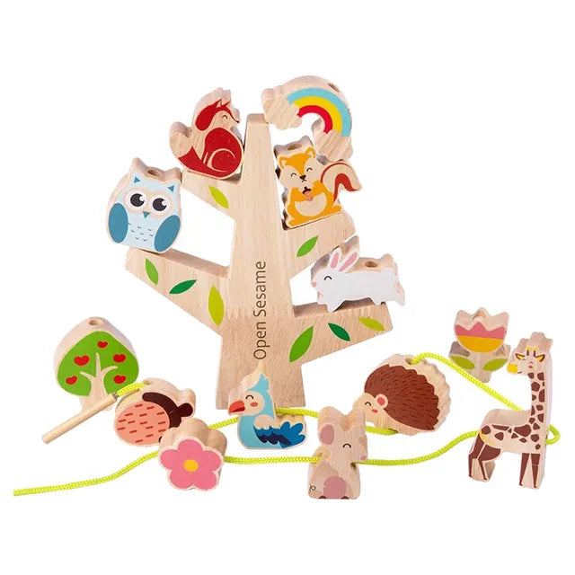 Woody Buddy - Animals Stacker on a tree - Laadlee