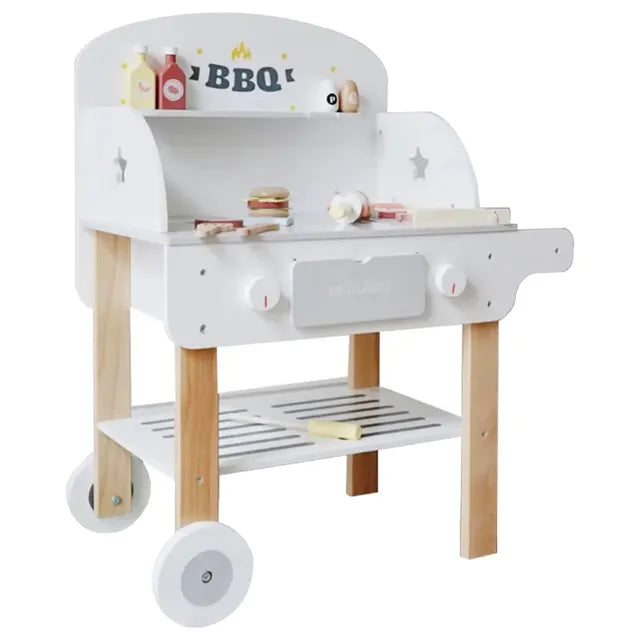 Woody Buddy - BBQ - White - Laadlee