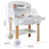 Woody Buddy - BBQ - White - Laadlee