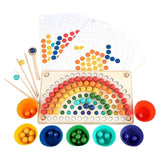 Woody Buddy - Rainbow Clip Beads - Laadlee