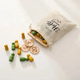 Woody Buddy - Counting Pegs - Natural - Laadlee