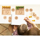 Woody Buddy - Counting Pegs - Natural - Laadlee