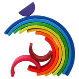 Woody Buddy - Large Rainbow Stacker - Laadlee