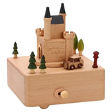 Woody Buddy - Musical Carousel - Castle - Laadlee