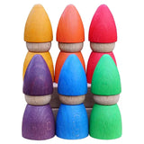 Woody Buddy - Rainbow Peg Dolls - Laadlee