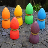 Woody Buddy - Rainbow Peg Dolls - Laadlee