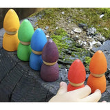 Woody Buddy - Rainbow Peg Dolls - Laadlee