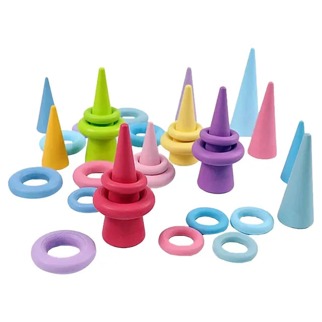 Woody Buddy - Pastel Forest & Rings - Laadlee