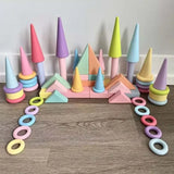 Woody Buddy - Pastel Forest & Rings - Laadlee