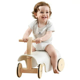 Woody Buddy - Ride-on Balance Car - White - Laadlee