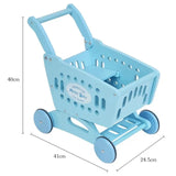 Woody Buddy - Supermarket Trolley - Blue - Laadlee