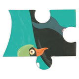 Scratch Europe Whale Contour Puzzle - Laadlee