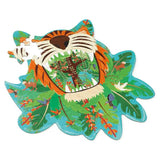 Scratch Europe Tiger Contour Puzzle 58 Pcs - Laadlee
