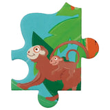 Scratch Europe Tiger Contour Puzzle 58 Pcs - Laadlee