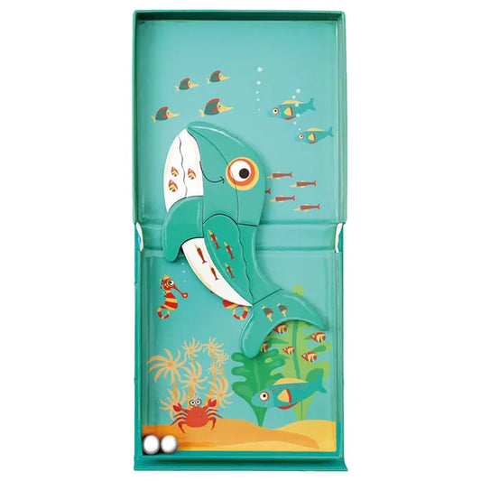 Scratch Europe Whale 9 Pcs Magnetic Puzzle Run - Laadlee