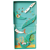 Scratch Europe Whale 9 Pcs Magnetic Puzzle Run - Laadlee