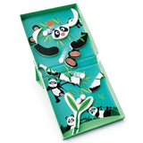 Scratch Europe Panda 11 Pcs Magnetic Puzzle Run - Laadlee
