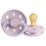 Frigg Moon Phase Latex Baby Pacifier 0-6M, 1Pack, Soft Lilac - Size 1 - Laadlee