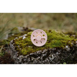 Frigg Moon Phase Latex Baby Pacifier 6M-18M, 1Pack, Blush - Size 2 - Laadlee