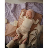 Frigg Moon Phase Latex Baby Pacifier 0-6M, 2Pack, Blush/Powder Blush - Size 1 - Laadlee