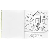 OOLY Toddler Color-In' Book - 123 Shapes & Numbers - Laadlee